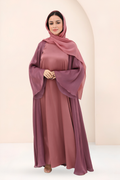 Mauve Mist Organza