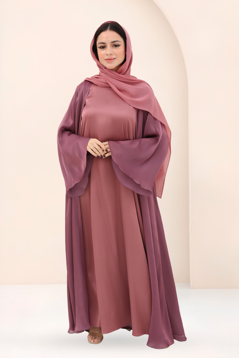 Mauve Mist Organza