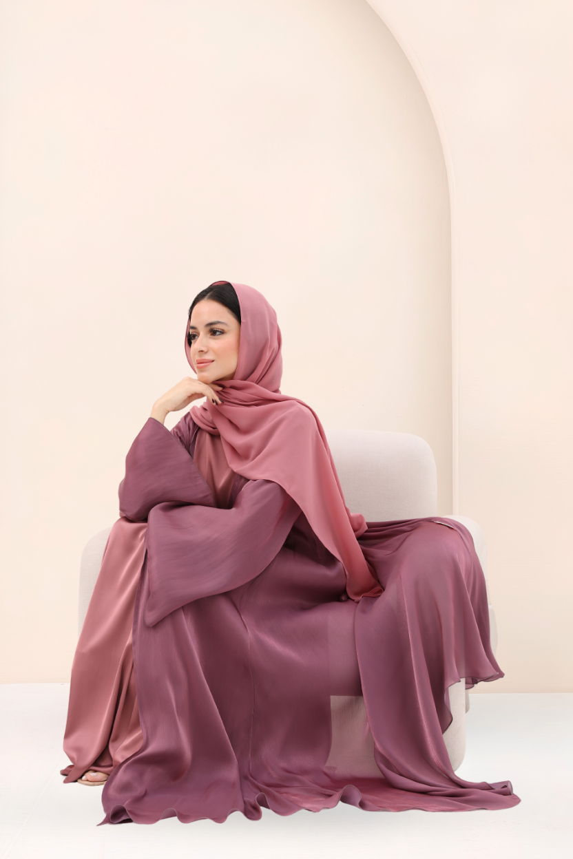Mauve Mist Organza