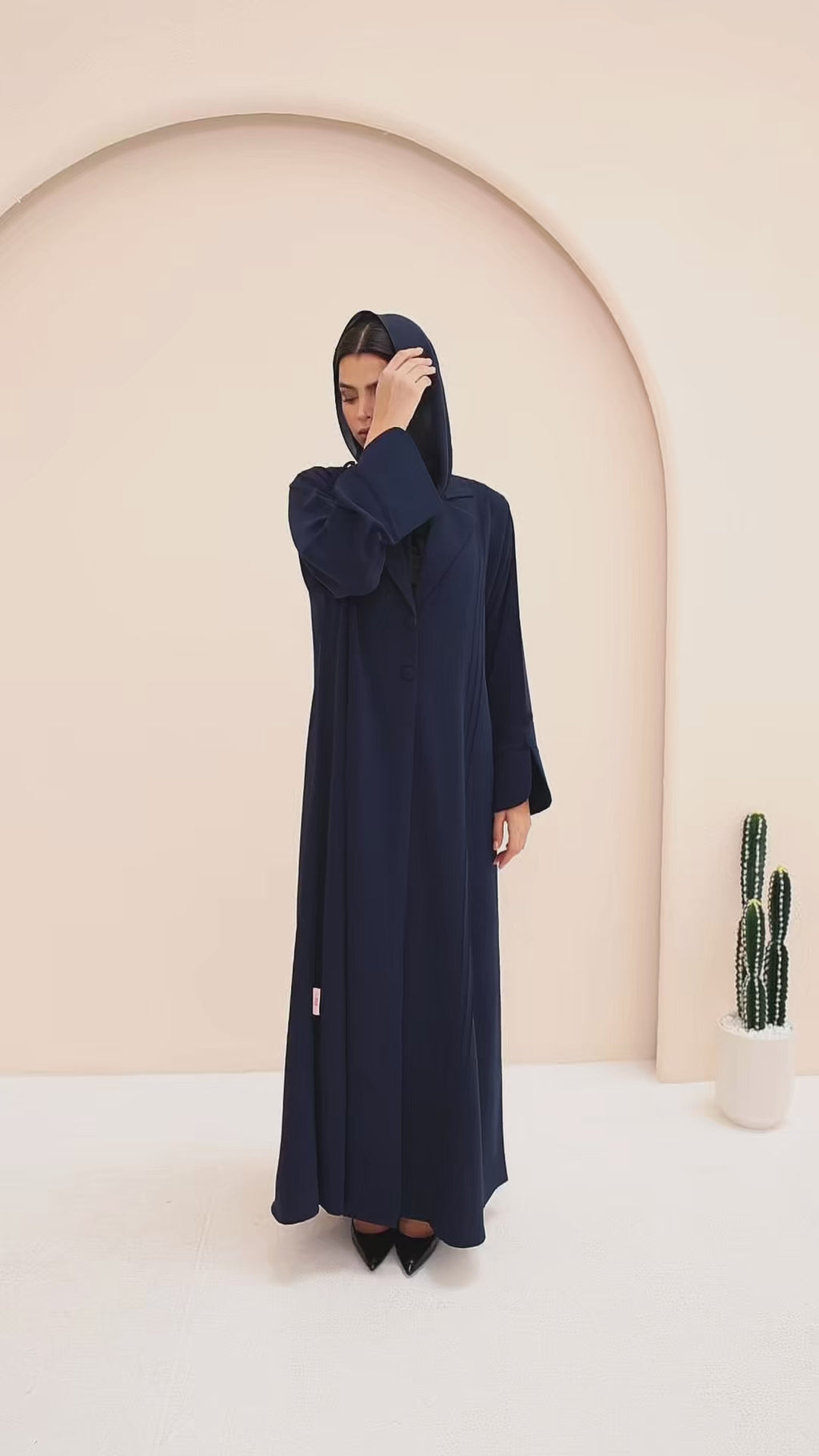 Blue Hour Blazer Abaya